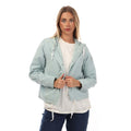 Grey-Blue - Front - Only Womens-Ladies Skylar Spring Hooded Jacket