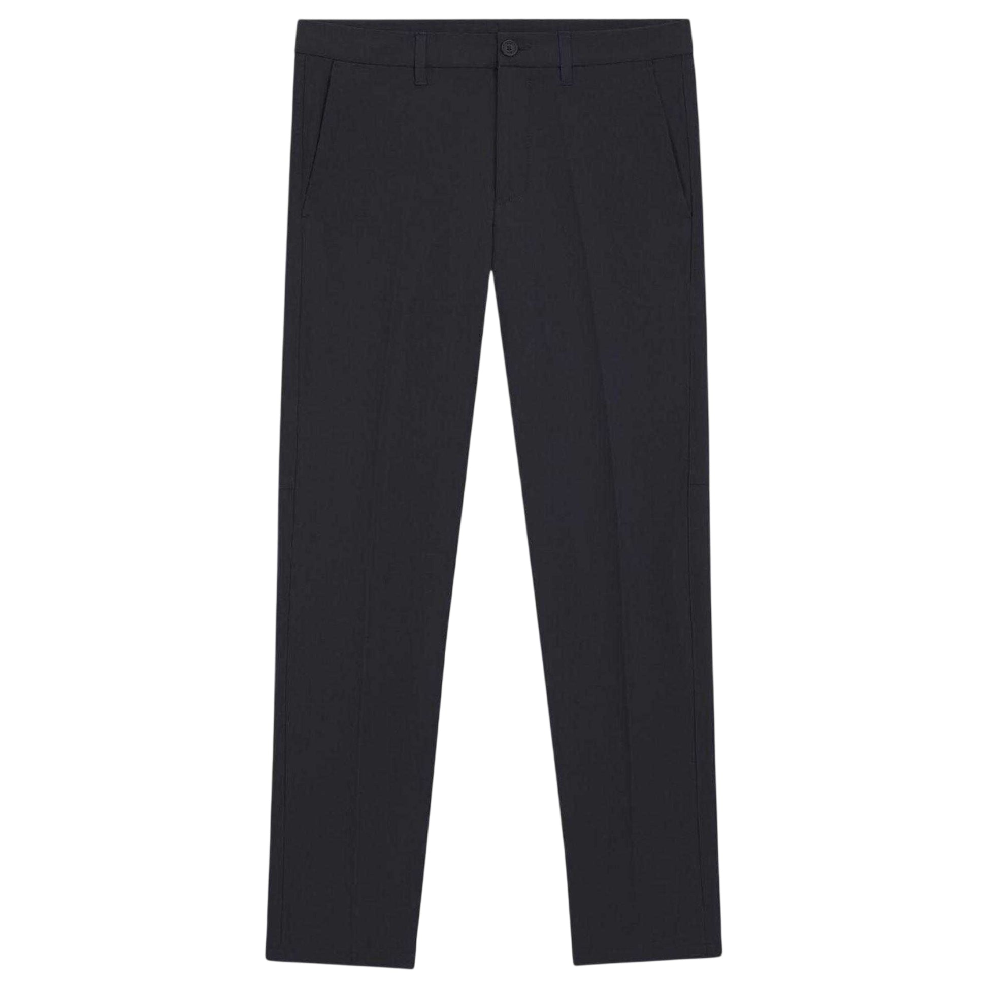 Dark Blue - Front - Boss Mens T Commuter Regular Trousers