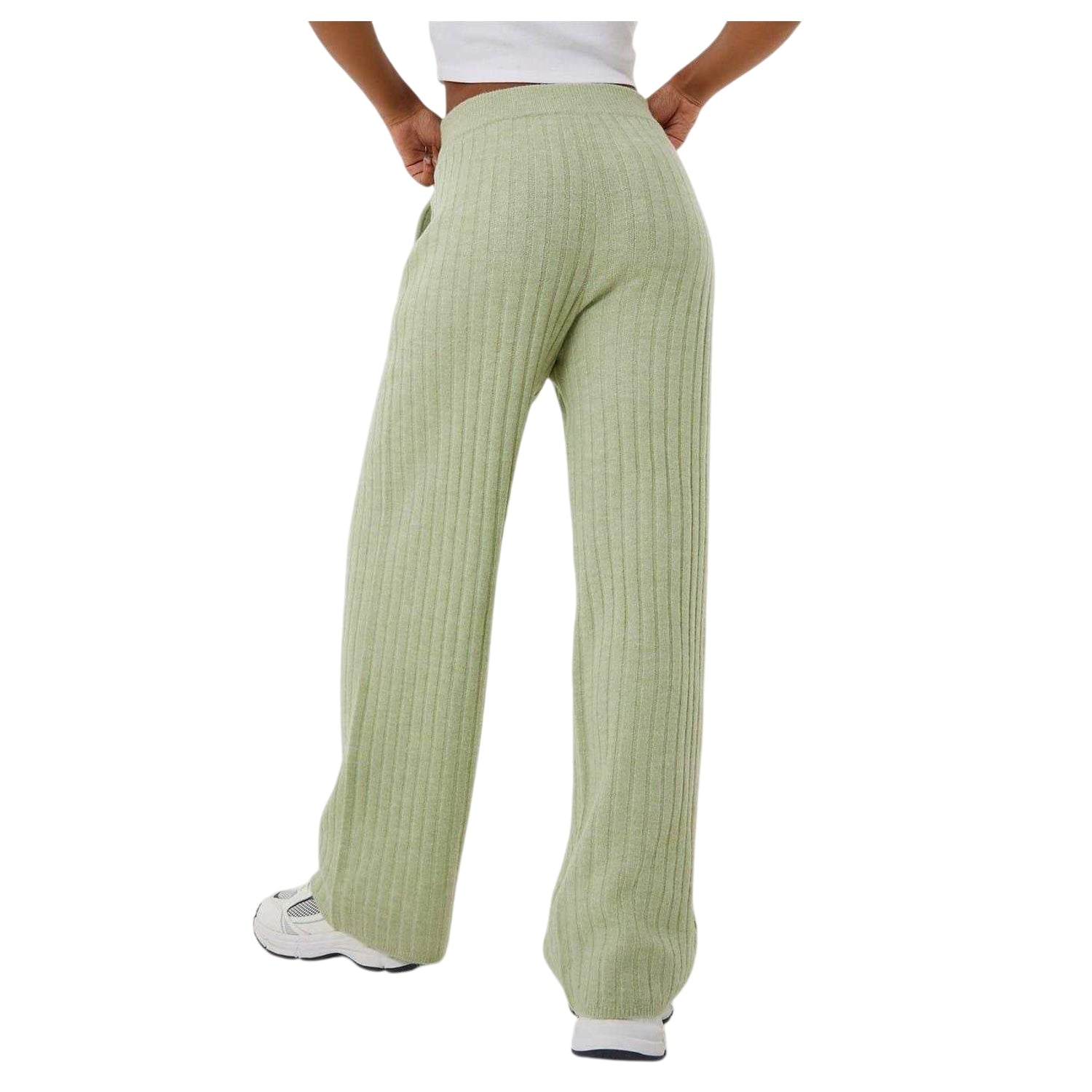 Laurel Green - Back - Jack Wills Womens-Ladies Relaxed Fit Trousers