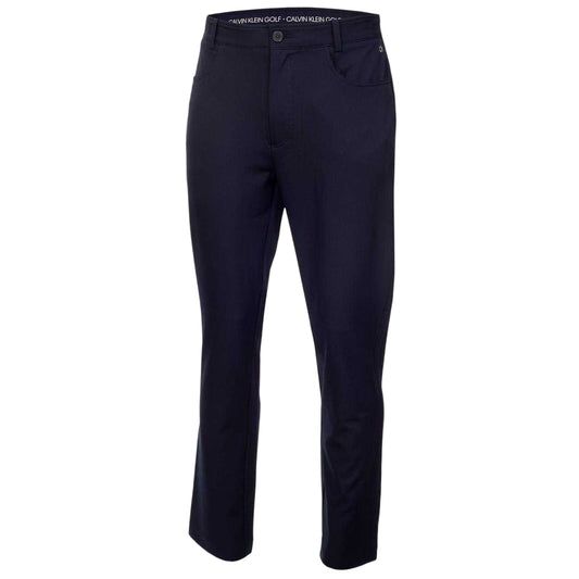 Navy - Front - Calvin Klein Mens Clinton Trousers