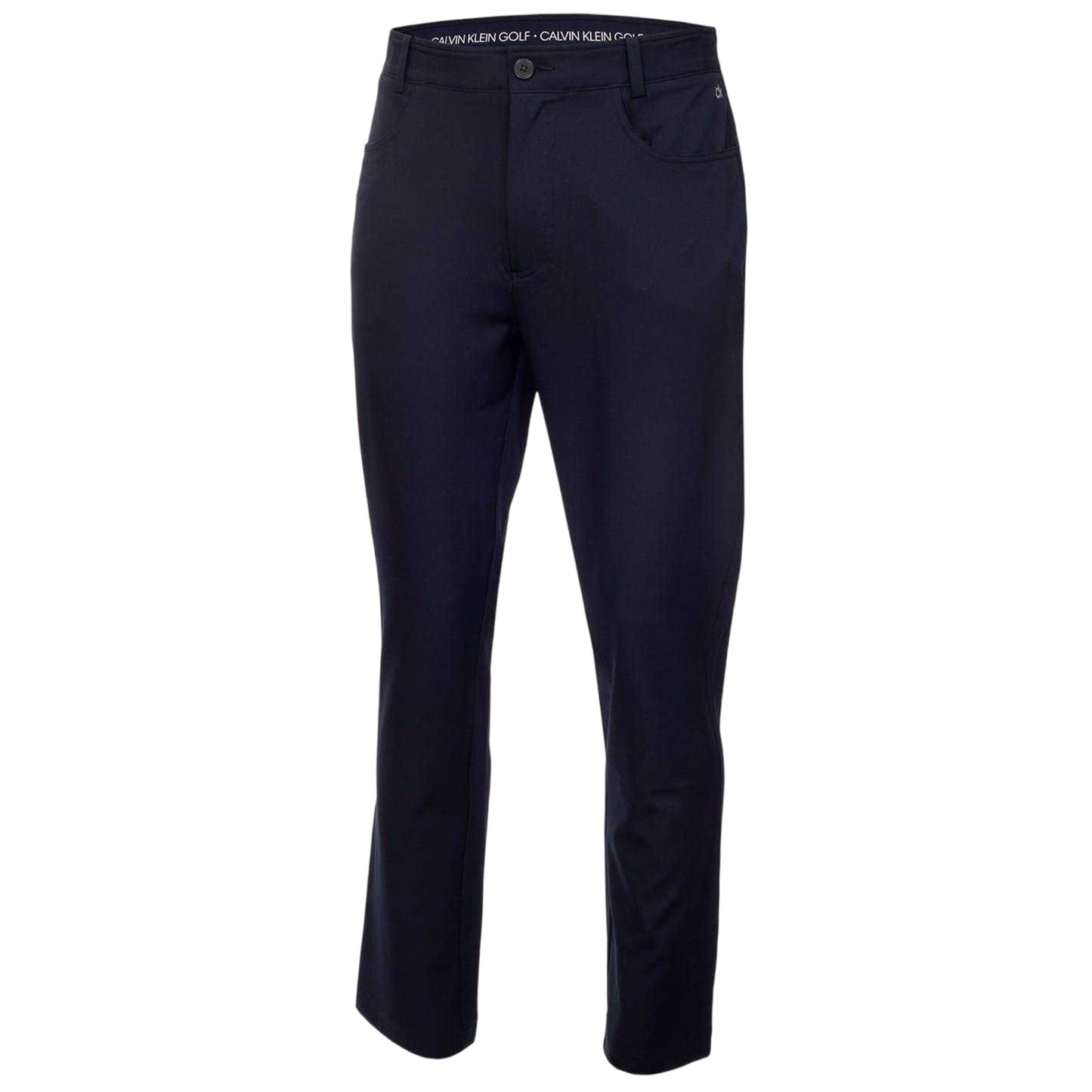 Navy - Front - Calvin Klein Mens Clinton Trousers