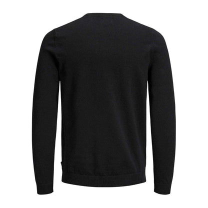 Black - Back - Jack And Jones Mens Sweater Top
