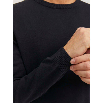 Black - Pack Shot - Jack And Jones Mens Sweater Top