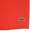 Orange - Back - Lacoste Mens Fleece Regular Shorts