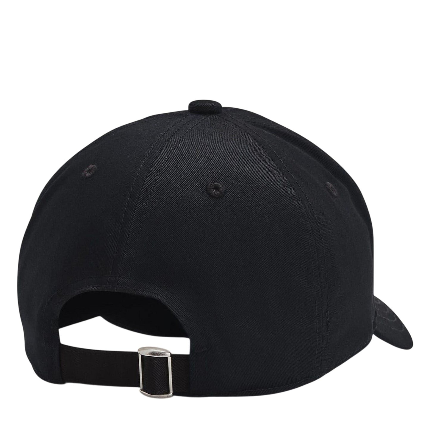 Black - Back - Under Armour Childrens-Kids Logo Adjustable Baseball Cap
