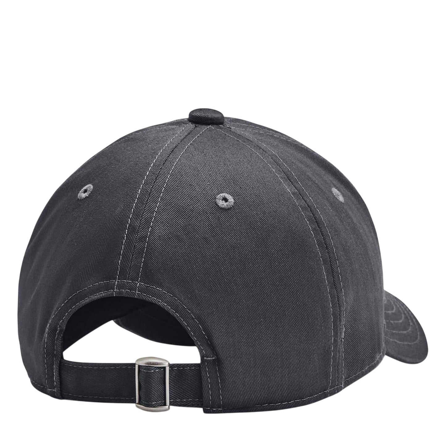 Grey - Back - Under Armour Childrens-Kids Logo Adjustable Baseball Cap