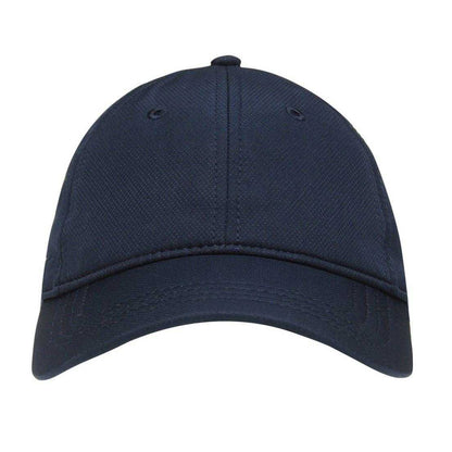 Navy - Front - Lacoste Logo Taffeta Adjustable Baseball Cap