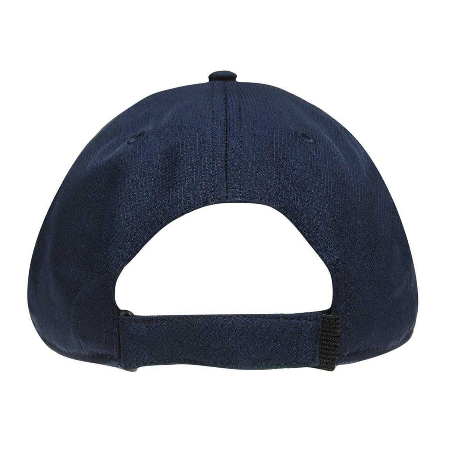 Navy - Back - Lacoste Logo Taffeta Adjustable Baseball Cap