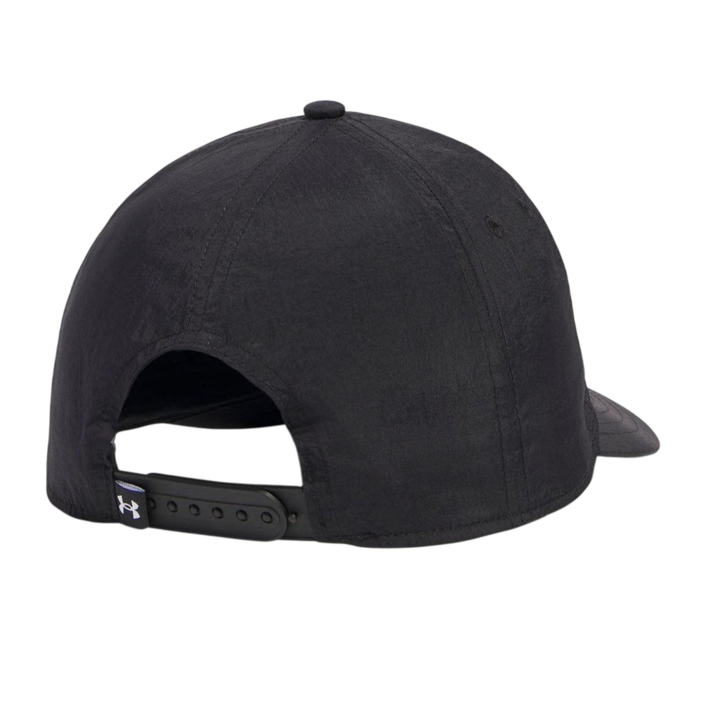 Black - Back - Under Armour Mens Embroidered Logo Nylon Cap