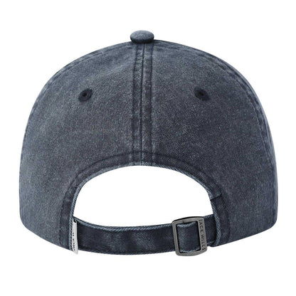 Black - Back - Jack Wills Mens Washed Cotton Baseball Cap