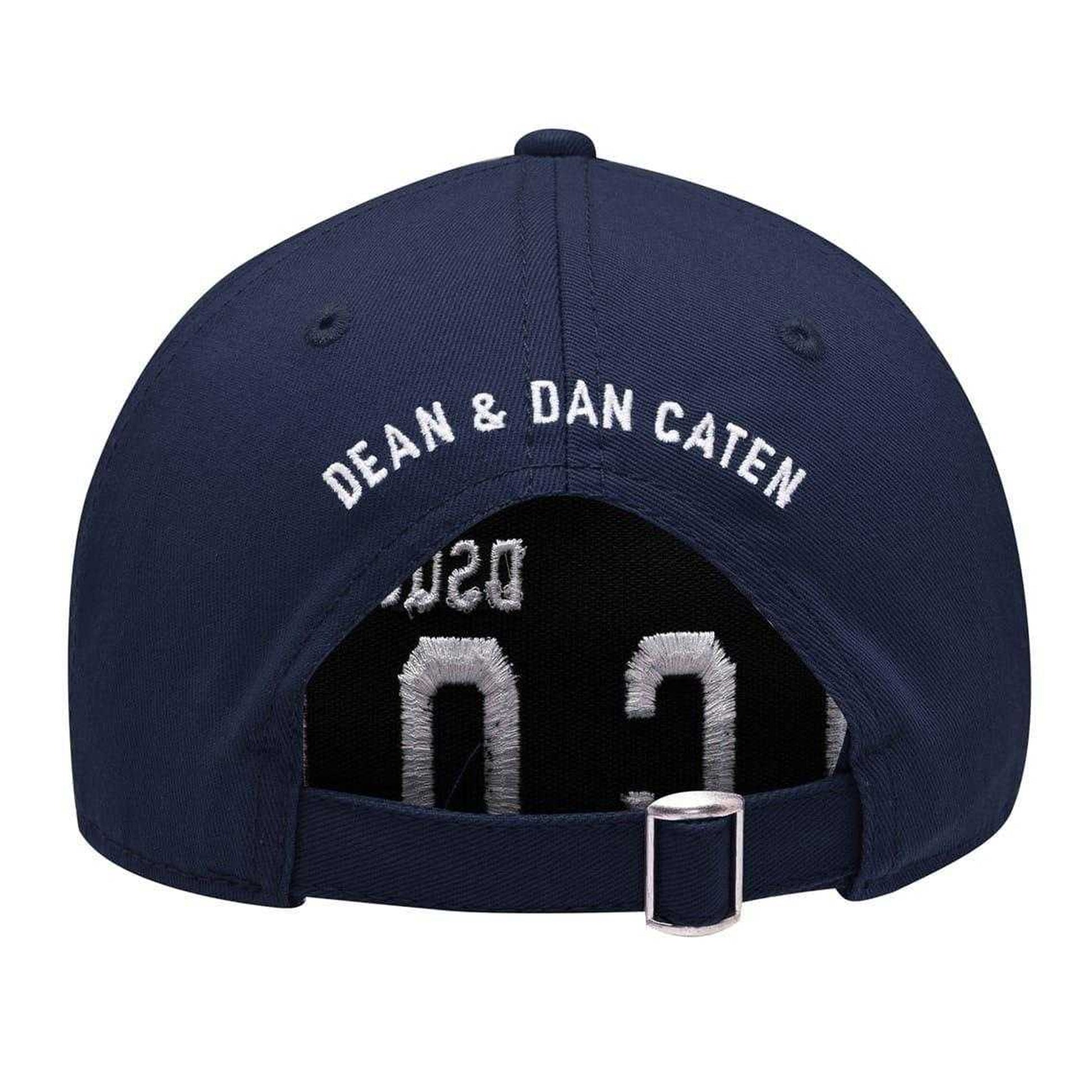 Eclipse Blue - Back - DSquared2 Childrens-Kids Icon Logo Cotton Baseball Cap