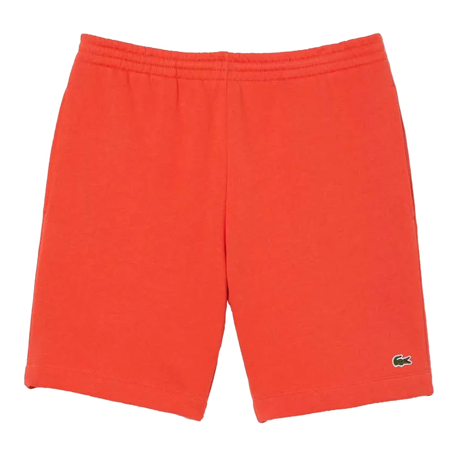 Orange - Front - Lacoste Mens Fleece Regular Shorts