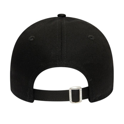 Black - Side - New Era Childrens-Kids 9Forty Cotton Baseball Cap