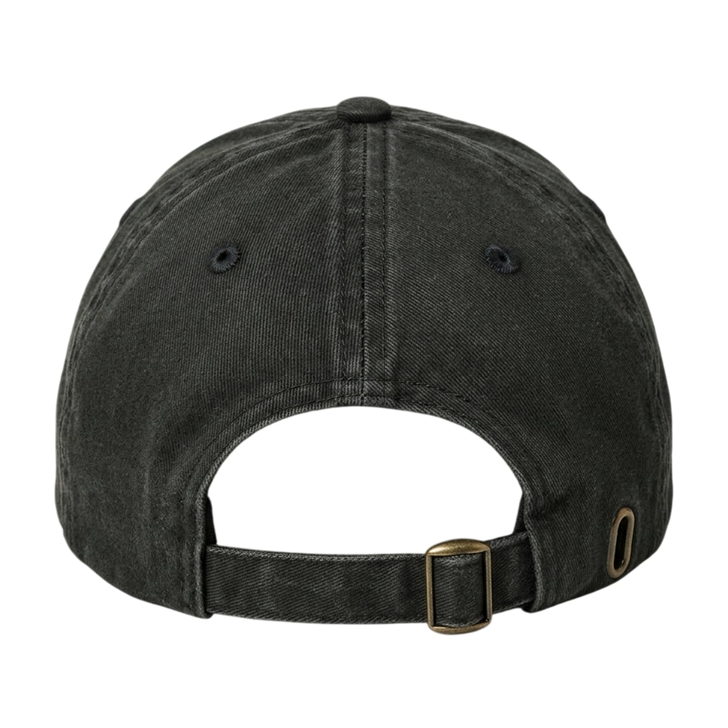 Deep Grey - Back - Ralph Lauren Polo Classic Logo Dad Hat