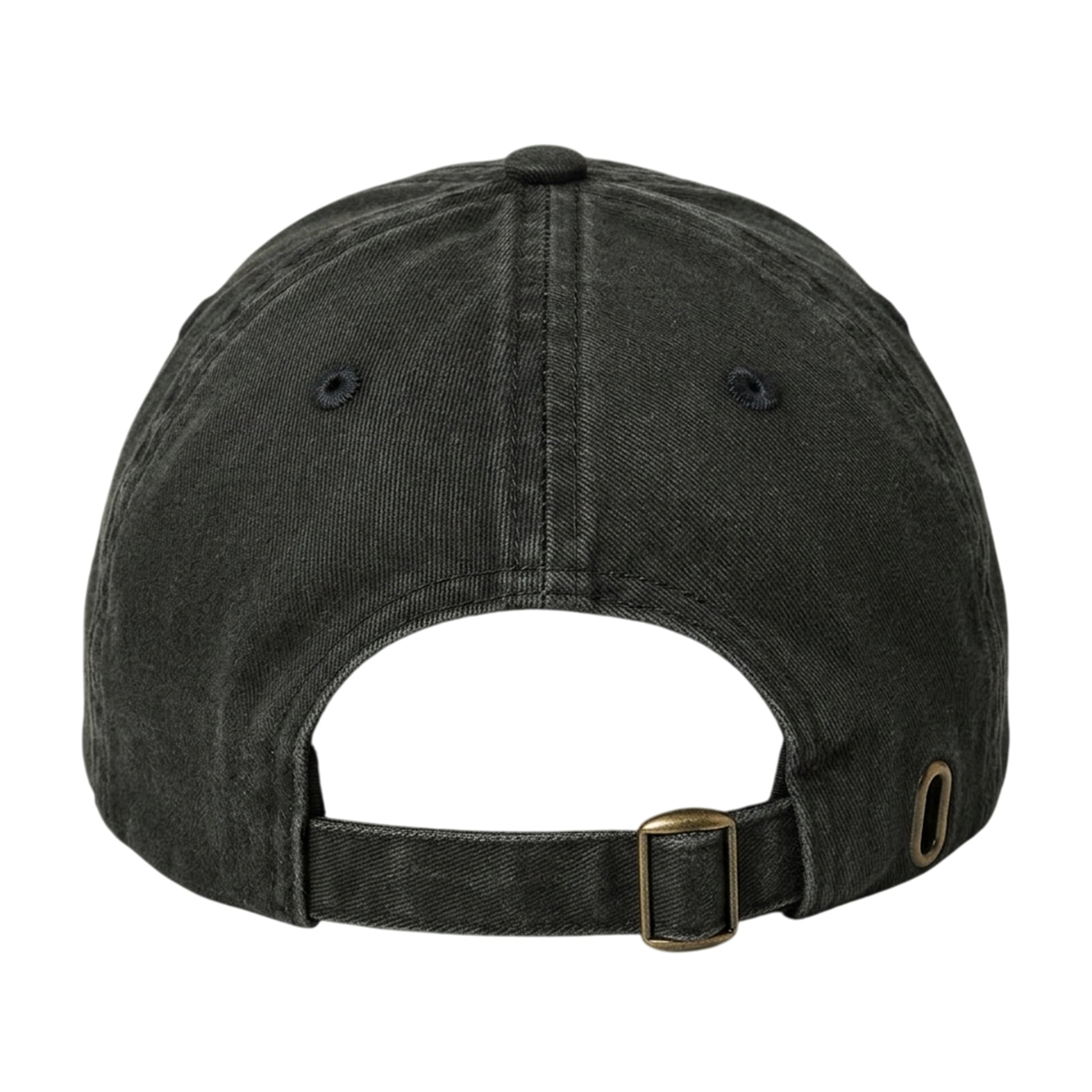 Deep Grey - Back - Ralph Lauren Polo Classic Logo Dad Hat