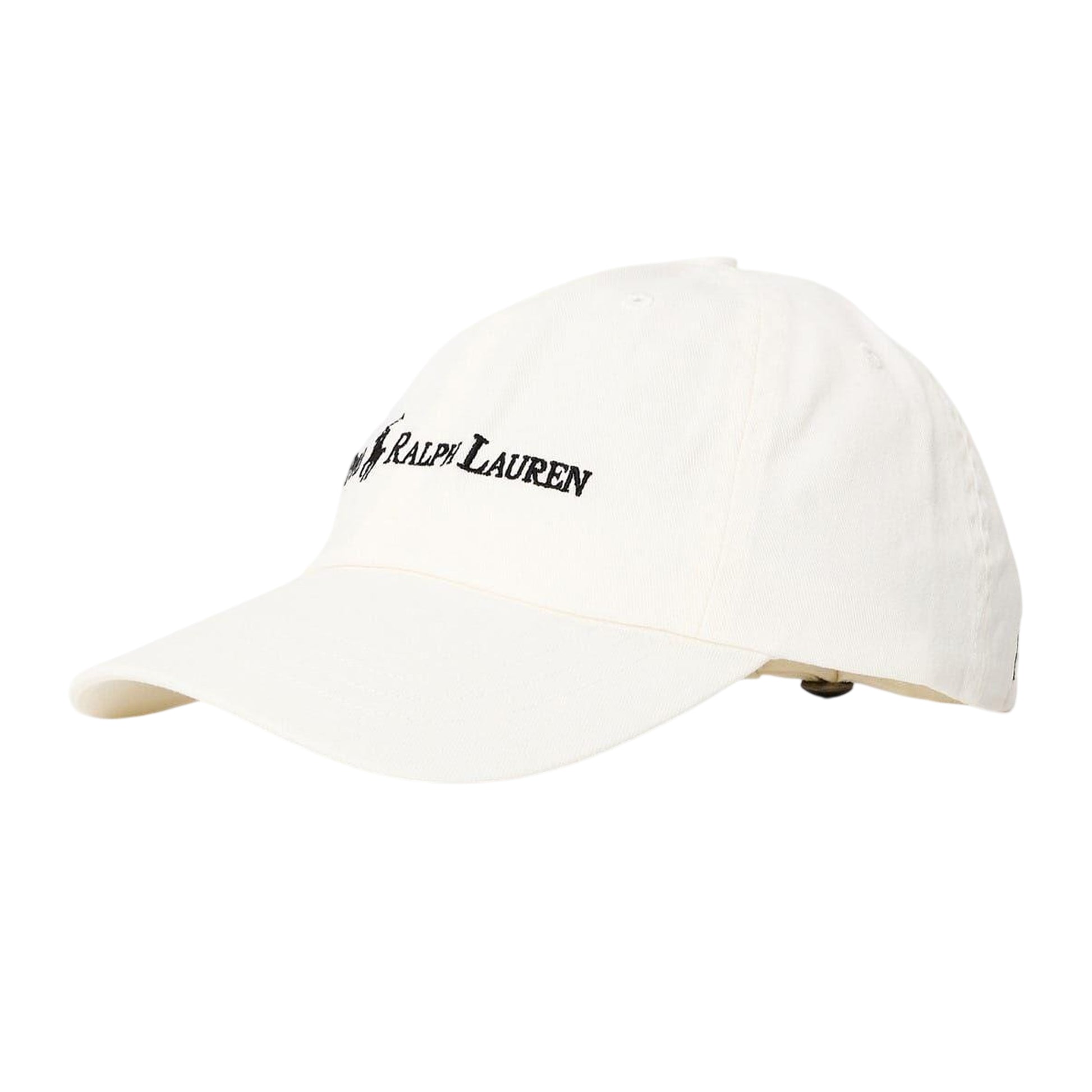 White - Front - Ralph Lauren Polo Classic Logo Dad Hat