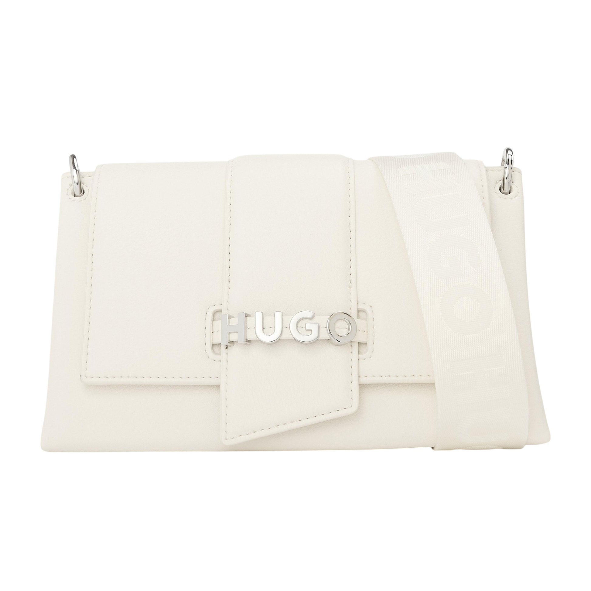 White - Front - Hugo Mel 2.0 Crossbody Bag