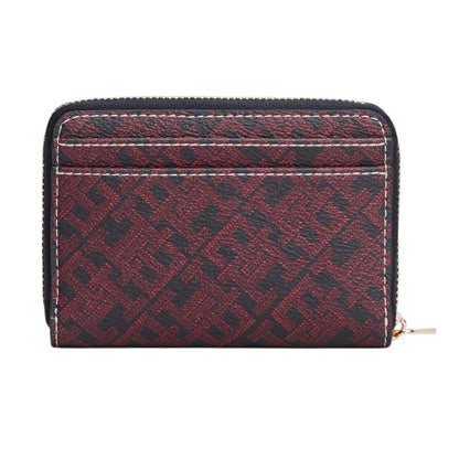 Blue - Back - Tommy Hilfiger Monogram Wallet