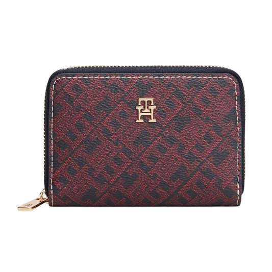 Blue - Front - Tommy Hilfiger Monogram Wallet