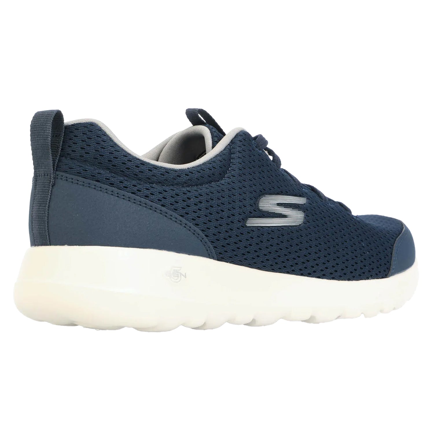 Navy-Grey - Back - Skechers Mens Go Walk Max - Progressor Trainers