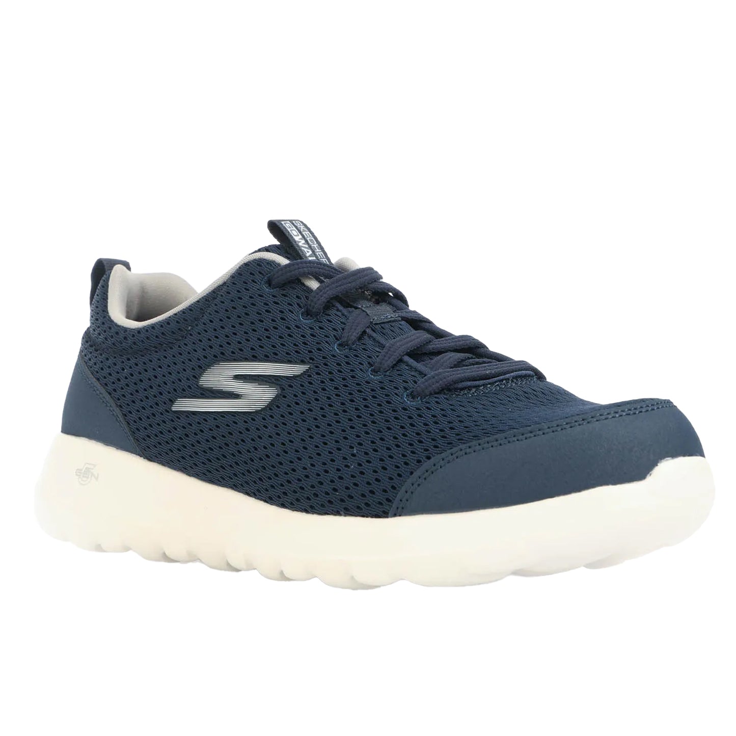 Navy-Grey - Front - Skechers Mens Go Walk Max - Progressor Trainers