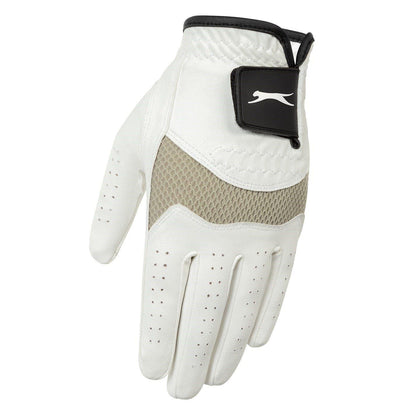 White - Side - Slazenger Womens-Ladies V300 Right Hand Golf Glove