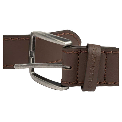 Tan - Lifestyle - SoulCal Logo Faux Leather Belt