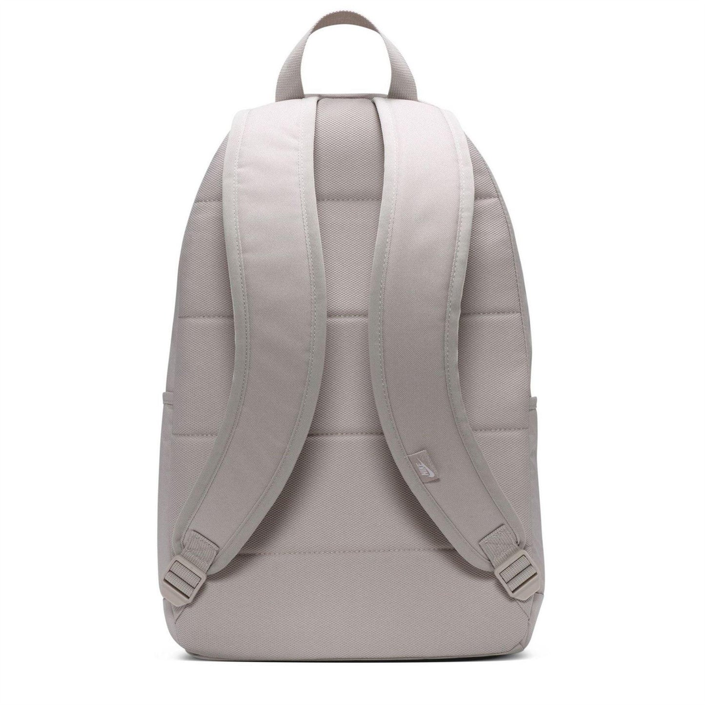 Grey - Back - Nike Logo Polyester Backpack
