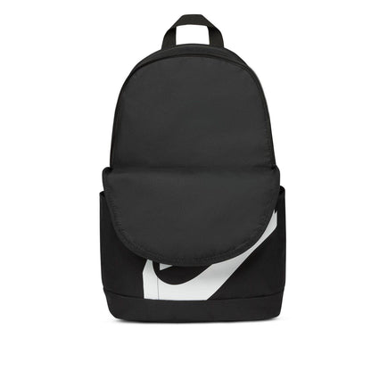 Black-White - Pack Shot - Nike Logo Polyester Backpack