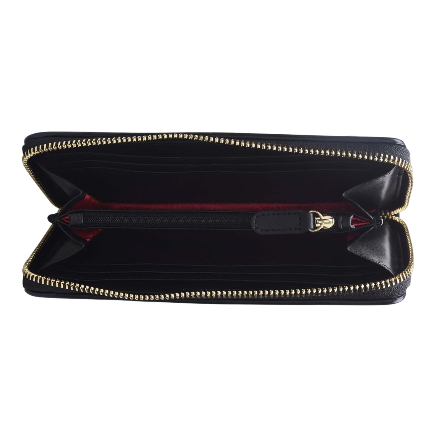 Black - Back - Love Moschino Womens-Ladies Quilted Logo Purse