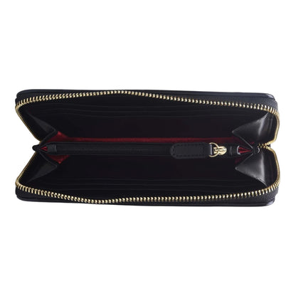 Black - Back - Love Moschino Womens-Ladies Quilted Logo Purse