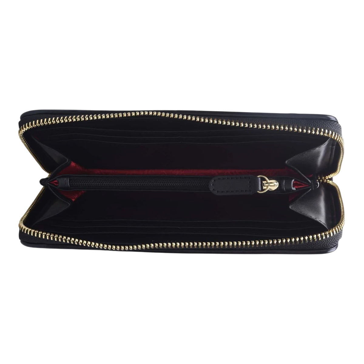 Black - Back - Love Moschino Womens-Ladies Quilted Logo Purse