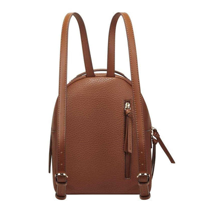 Tan - Back - Fiorelli Logo Backpack