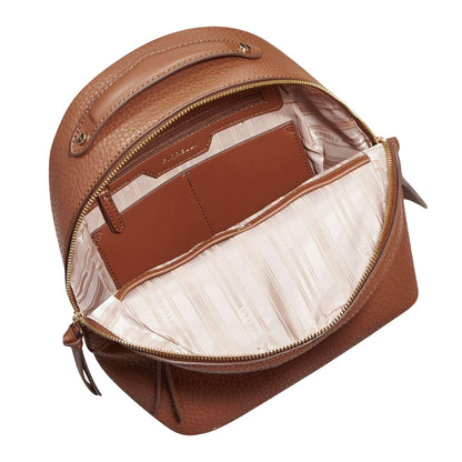 Tan - Side - Fiorelli Logo Backpack