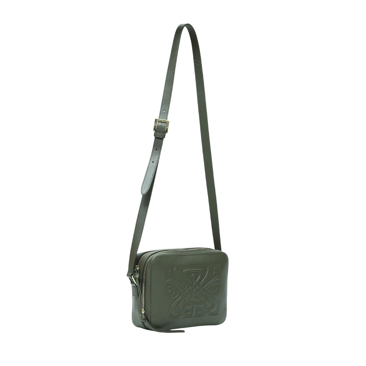 Khaki Green - Lifestyle - Biba Rachel Leather Crossbody Bag