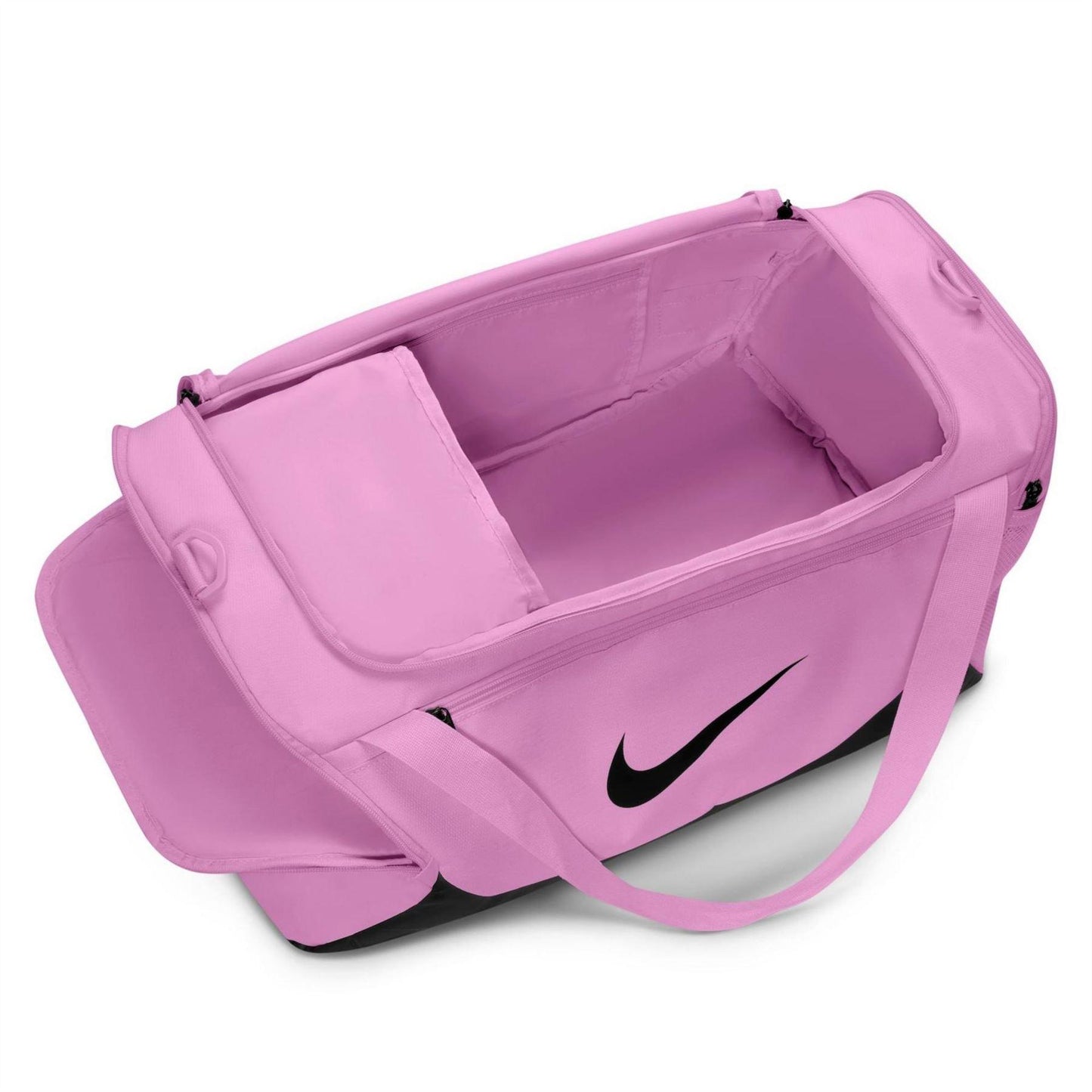 Magenta-Black - Pack Shot - Nike Brasilia Duffle Bag