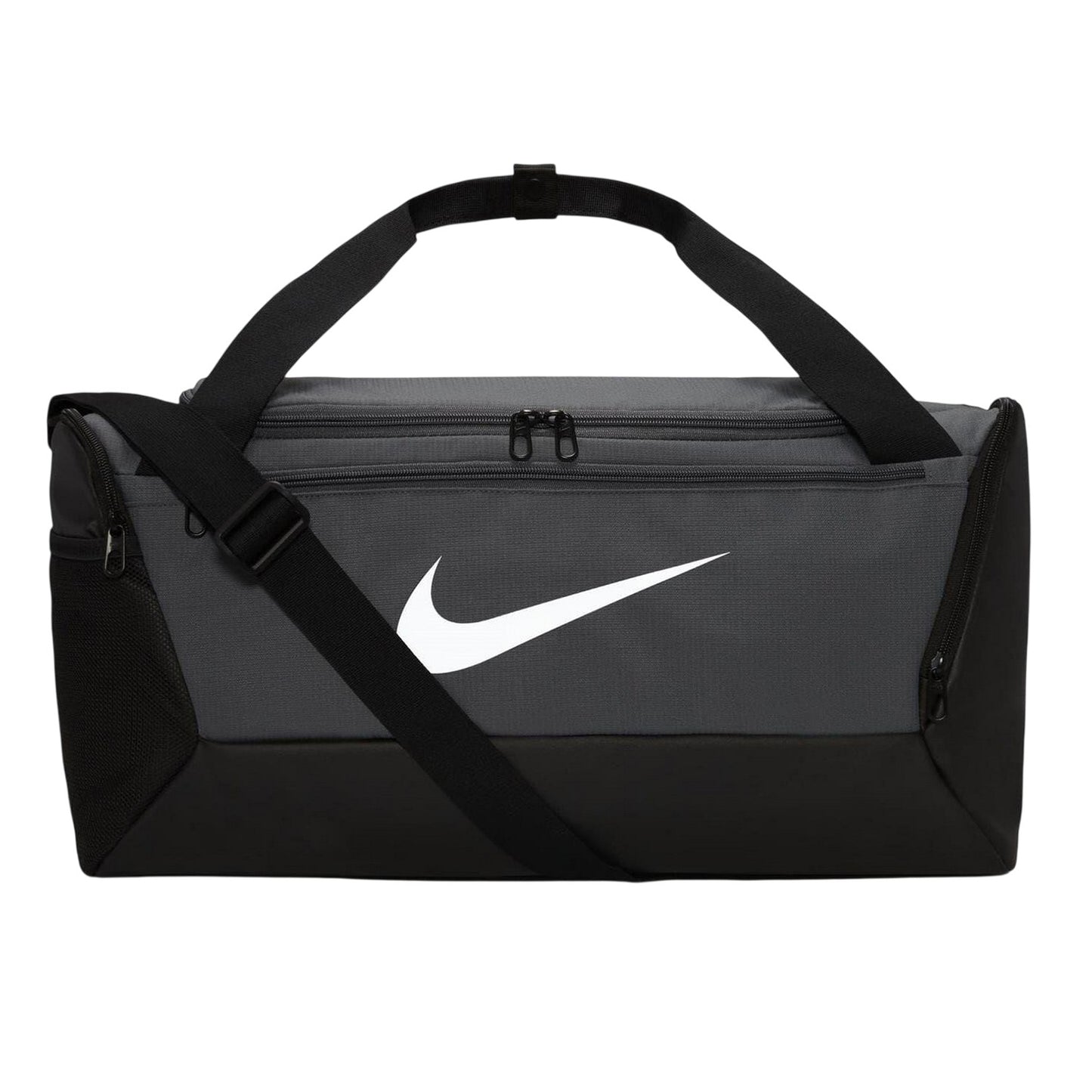 Grey - Front - Nike Brasilia Duffle Bag