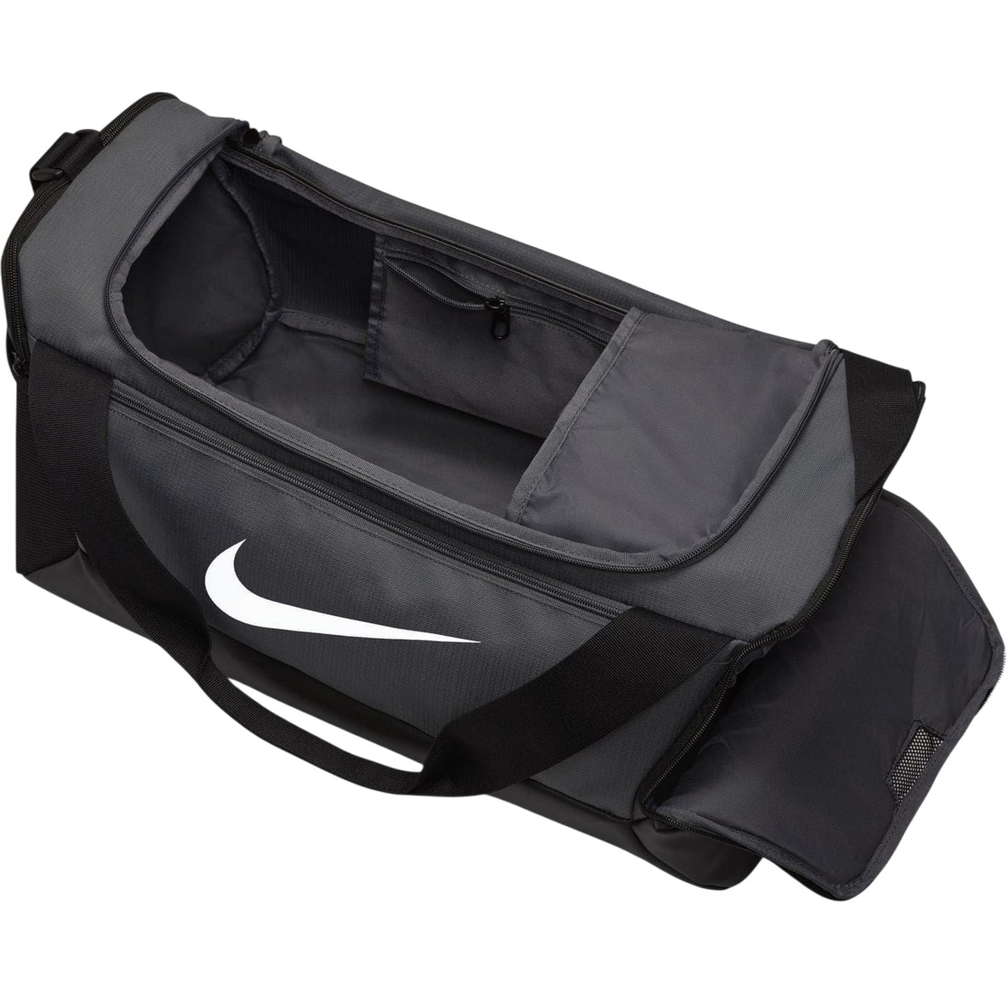 Grey - Pack Shot - Nike Brasilia Duffle Bag