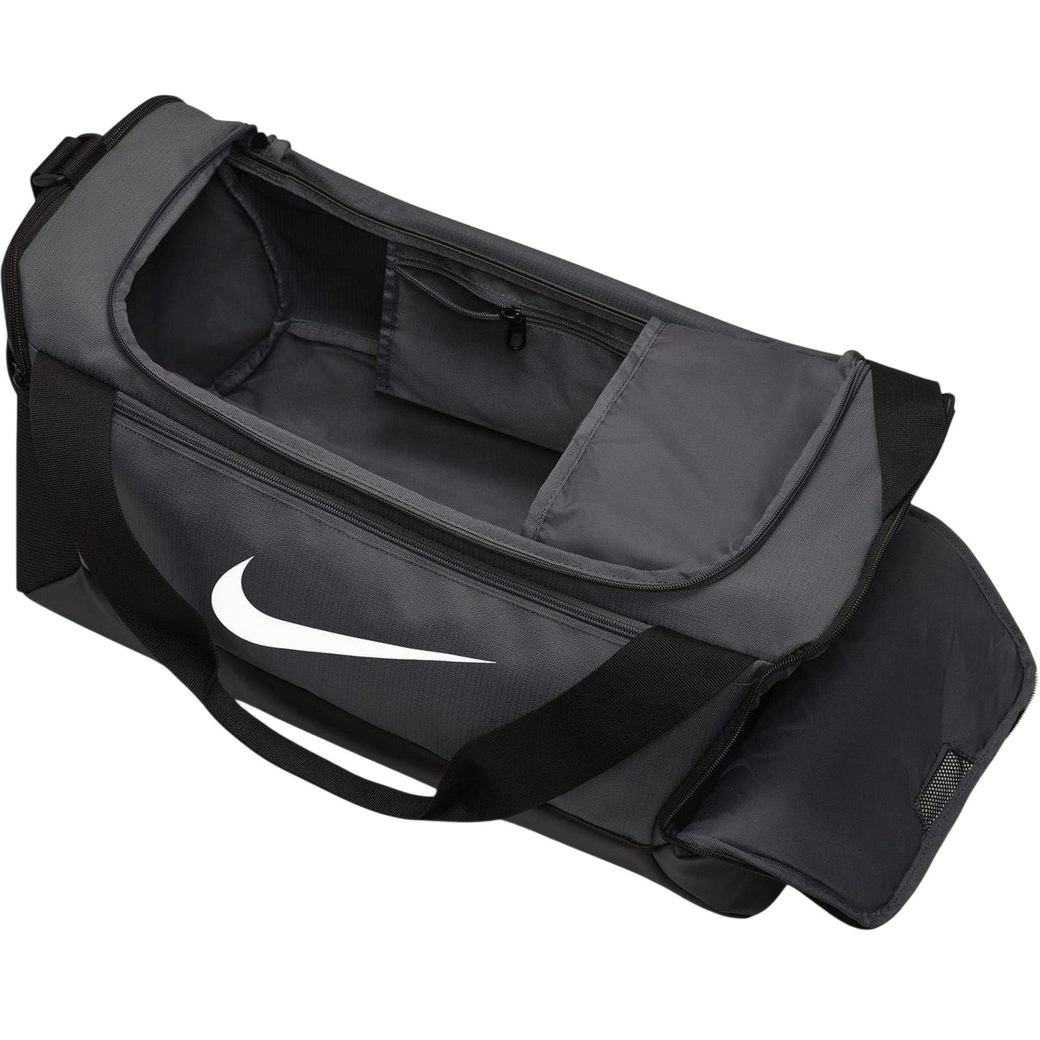 Grey - Pack Shot - Nike Brasilia Duffle Bag