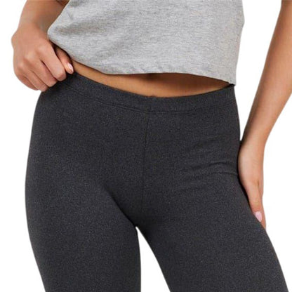 Charcoal Marl - Side - Brave Soul Womens-Ladies Leggings