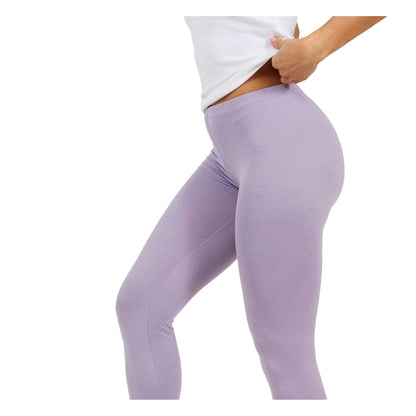 Lilac - Side - Brave Soul Womens-Ladies Leggings
