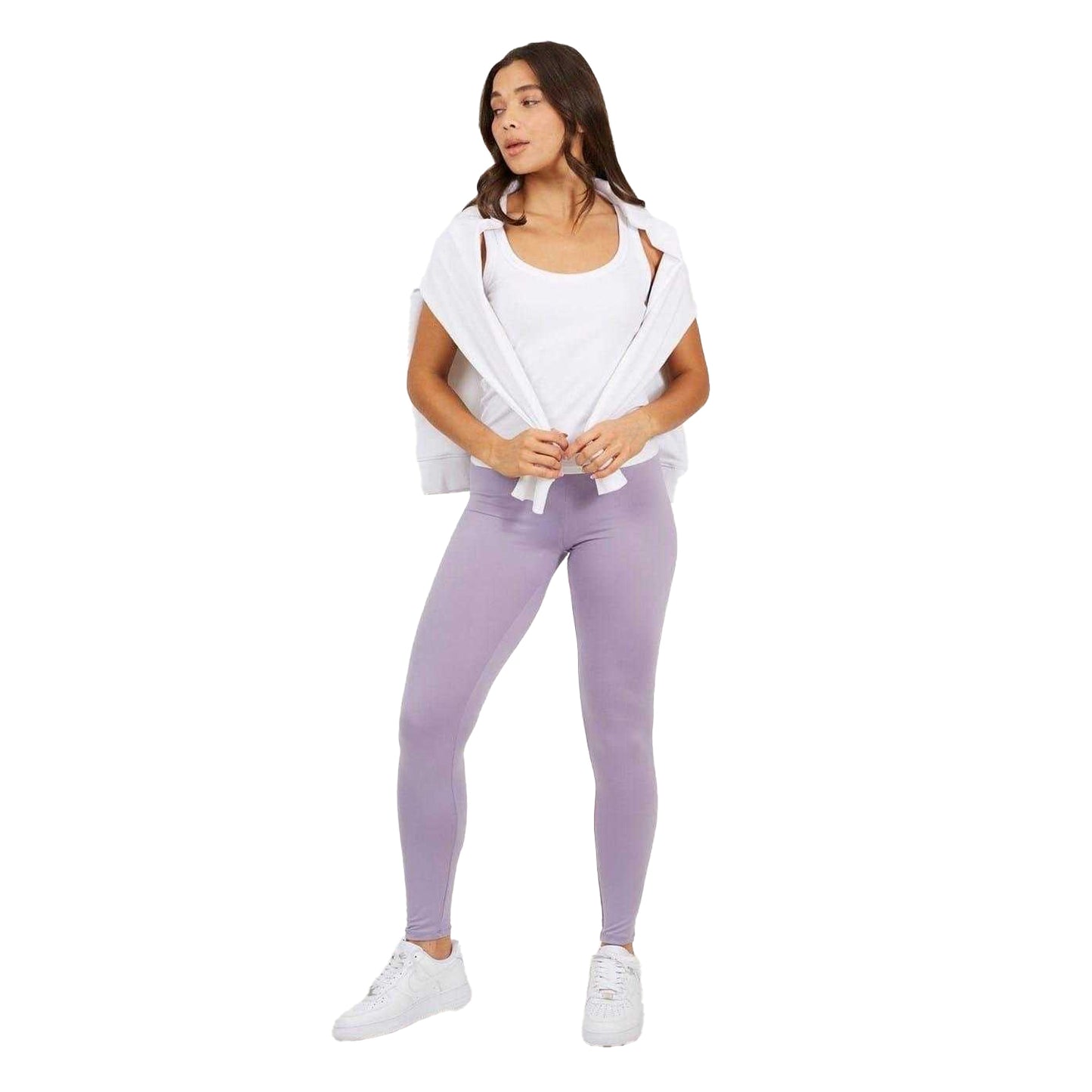 Lilac - Lifestyle - Brave Soul Womens-Ladies Leggings