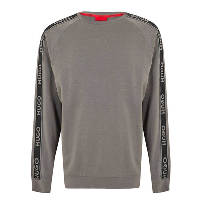 Grey - Front - Hugo Mens Liam Sweatshirt