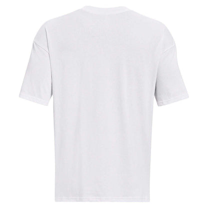 Grey - Pack Shot - Under Armour Unisex Adult Heavyweight Short-Sleeved T-Shirt