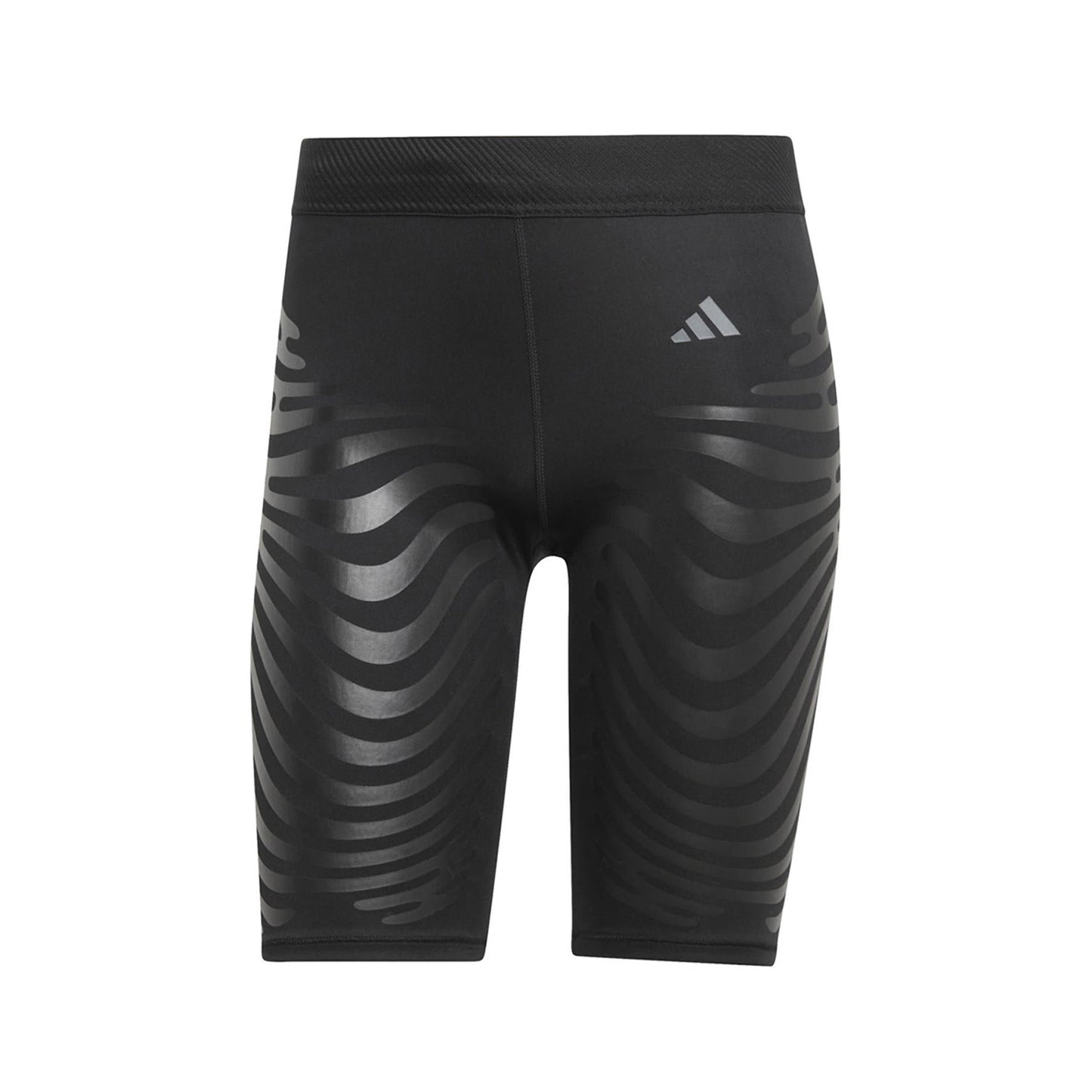 Black - Front - Adidas Womens-Ladies Adizero Elasticated Running Shorts