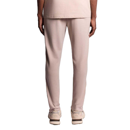 Beige - Back - Lyle & Scott Mens Lightweight Joggers