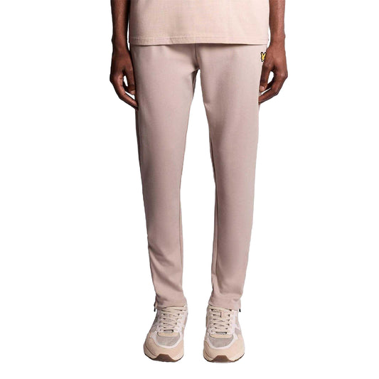 Beige - Front - Lyle & Scott Mens Lightweight Joggers