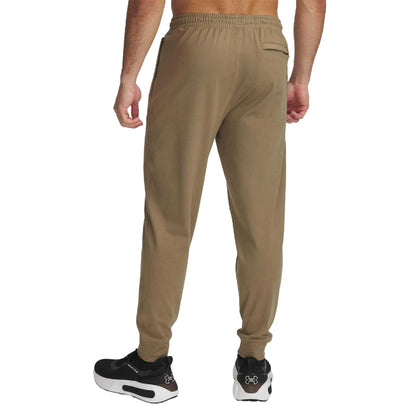 Brown - Back - Under Armour Mens Meridian Joggers