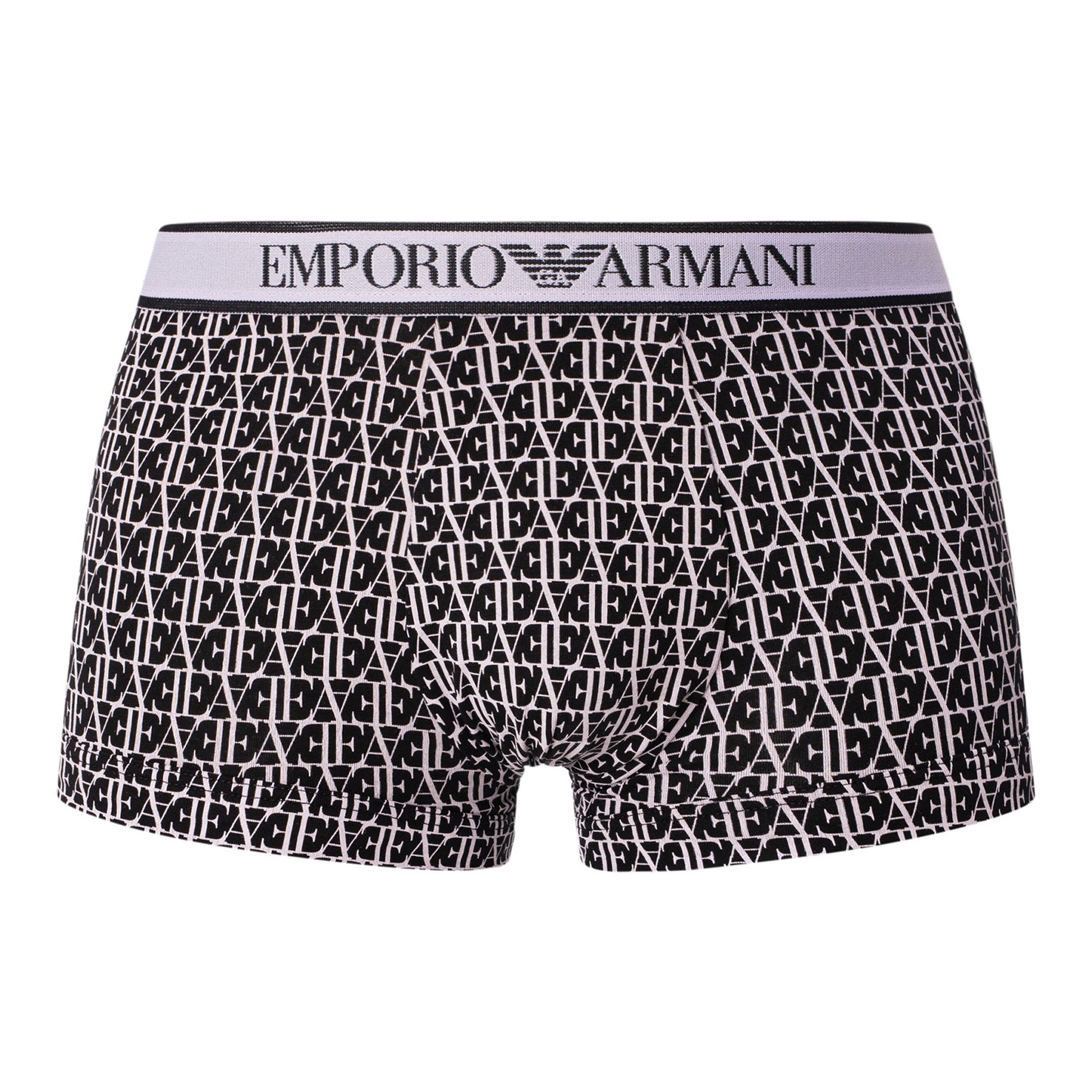 Black - Lifestyle - Emporio Armani Mens Boxer Shorts (Pack of 3)