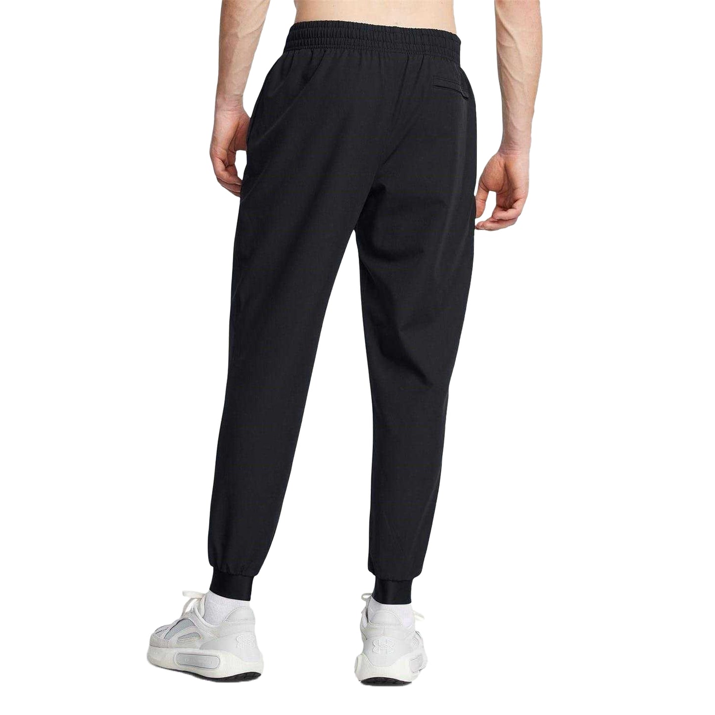 Black - Back - Under Armour Mens Unstoppable Tapered Joggers